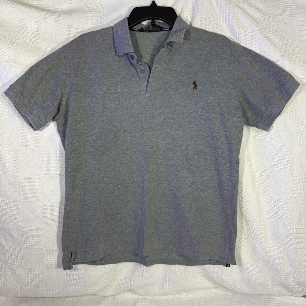 Polo by Ralph Lauren Men's Gray Polo Shirt size xxl